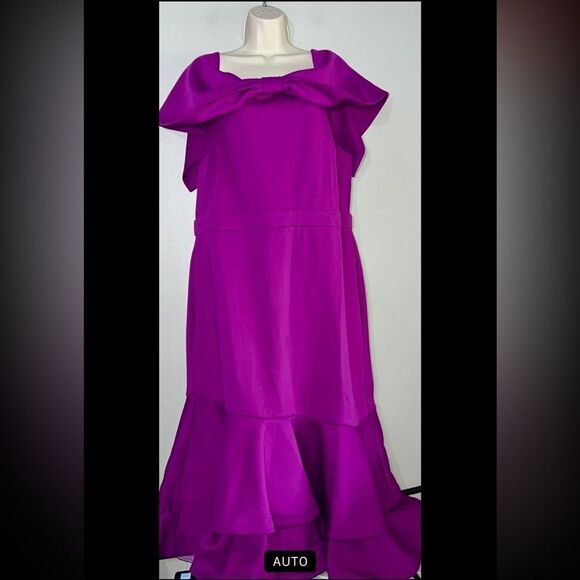 Ashro Purple Formal Dress size XL - Picture 11 of 11